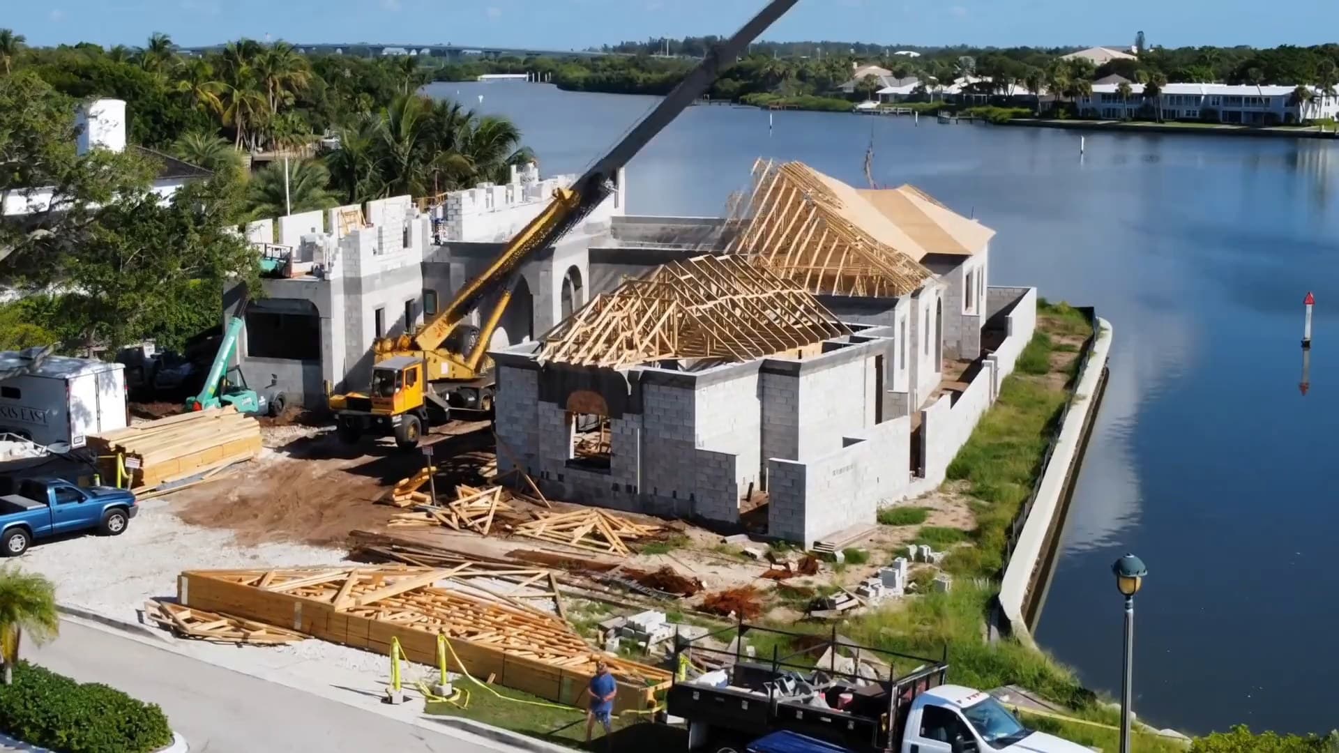 A coastal custom home built by Builders East in Vero Beach, Florida