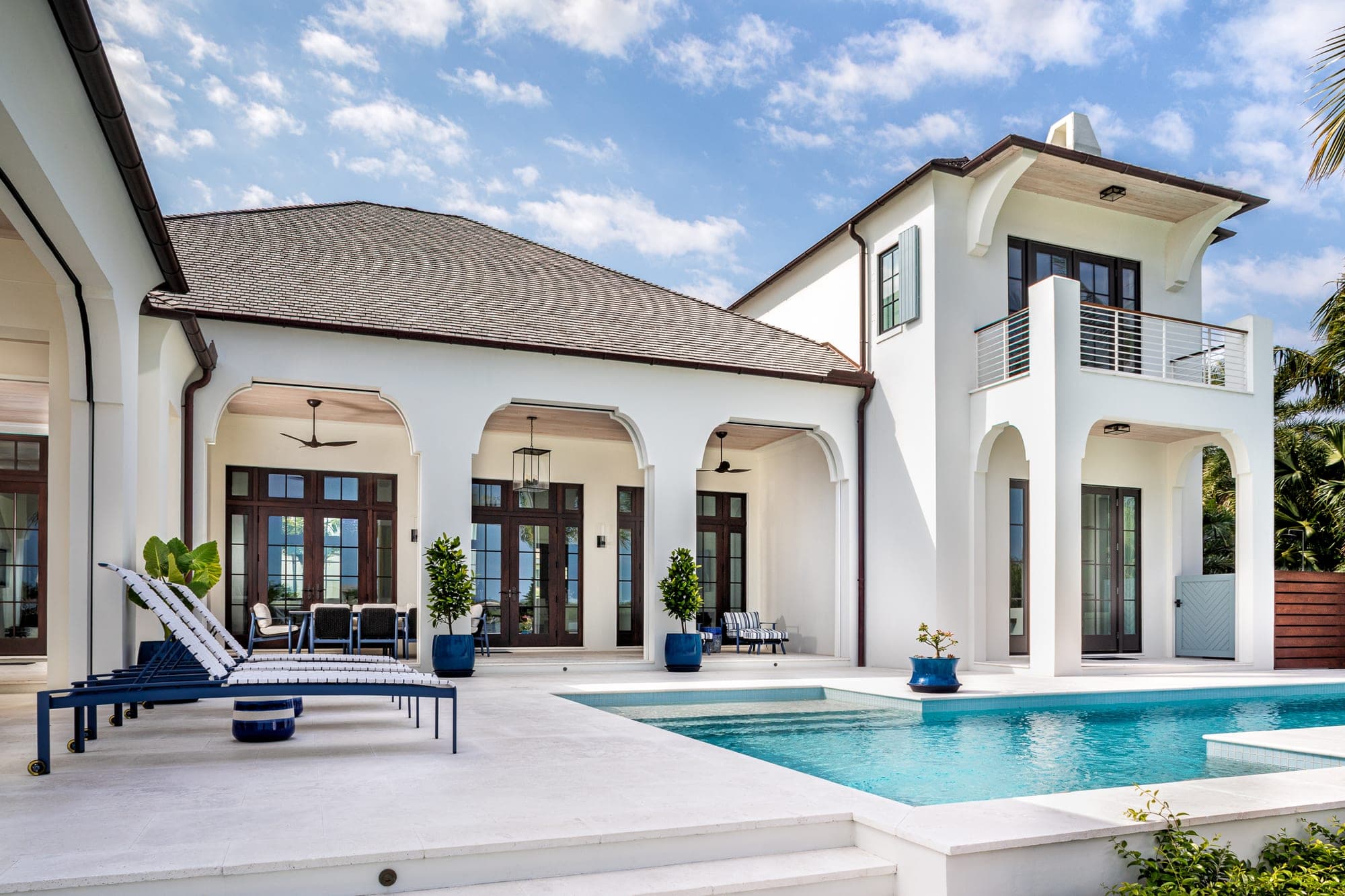 New custom home in Central Beach & Riomar, Vero Beach by Builders East