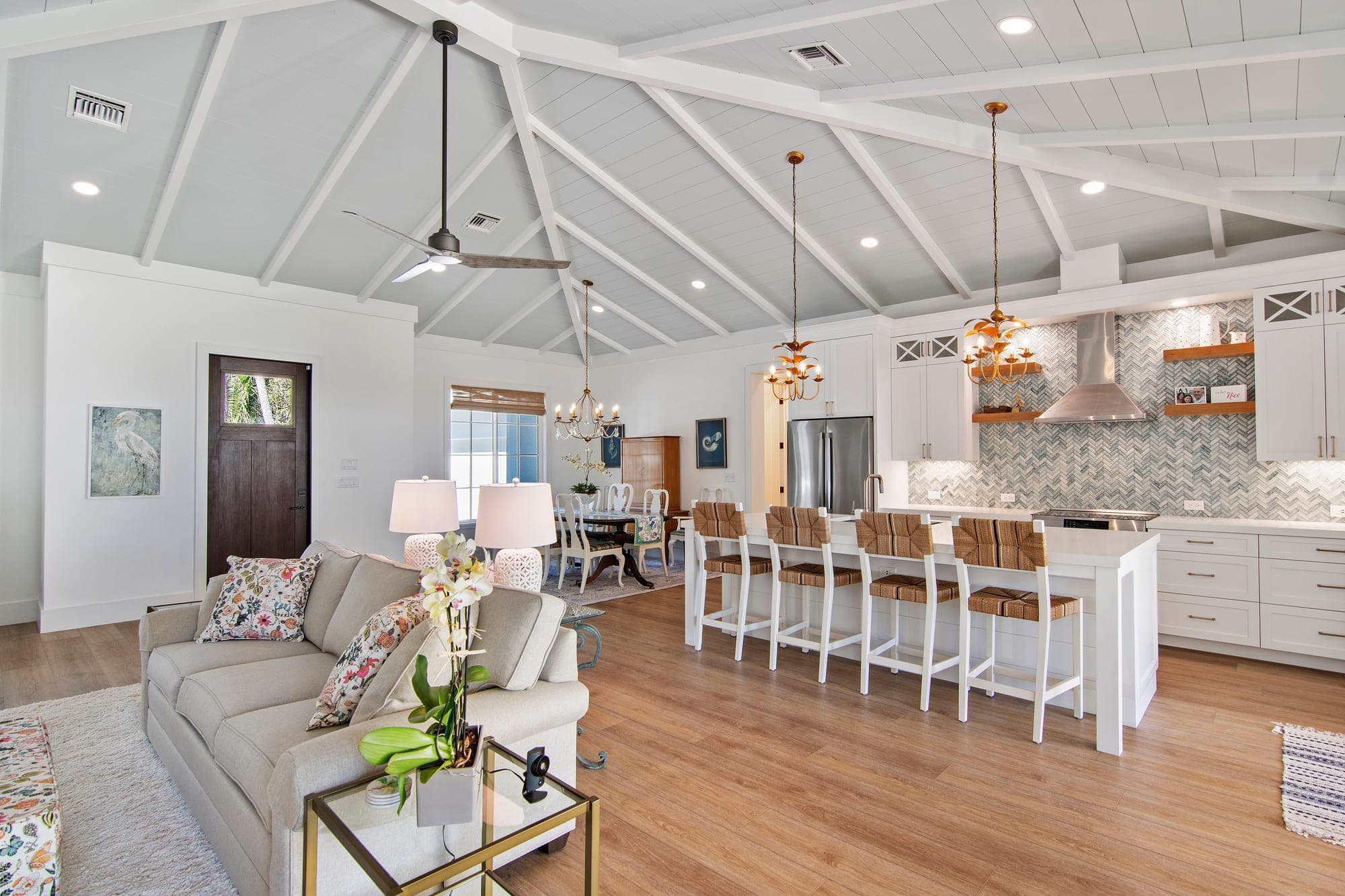 New custom home in Central Beach & Riomar, Vero Beach by Builders East